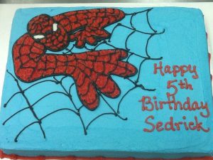 Spiderman Cake