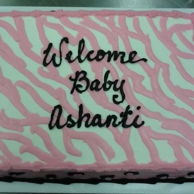 Welcome Baby Cake