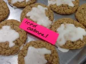 Iced Oatmeal Cookies