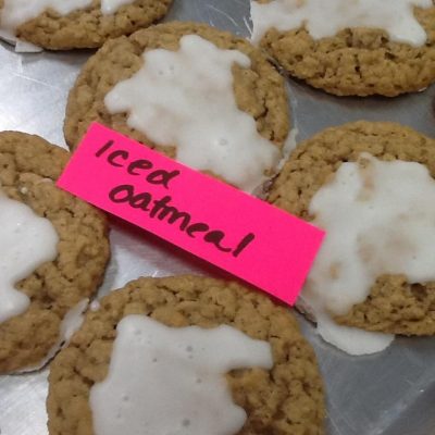 Iced Oatmeal Cookies