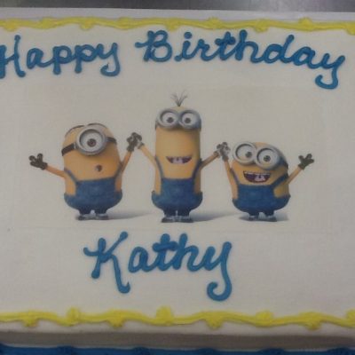 Minion Cake