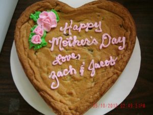 Mothers Day Heart Cookie