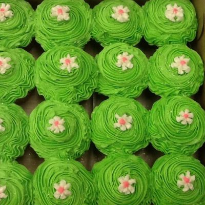 Green Cupcakes