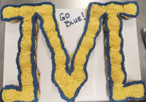 Confections By Lynn UofM Cupcakes