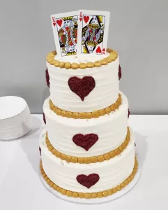 Confections by Lynn King Queen of Hearts Cake