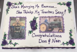 Confections by Lynn Wedding Sheet Cake