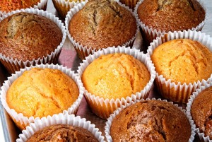 Variety of Muffins