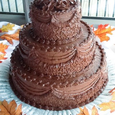 Chocolate Wedding Cake