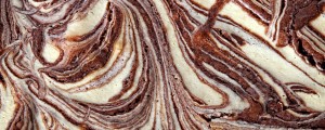 Swirled Brownie Closeup